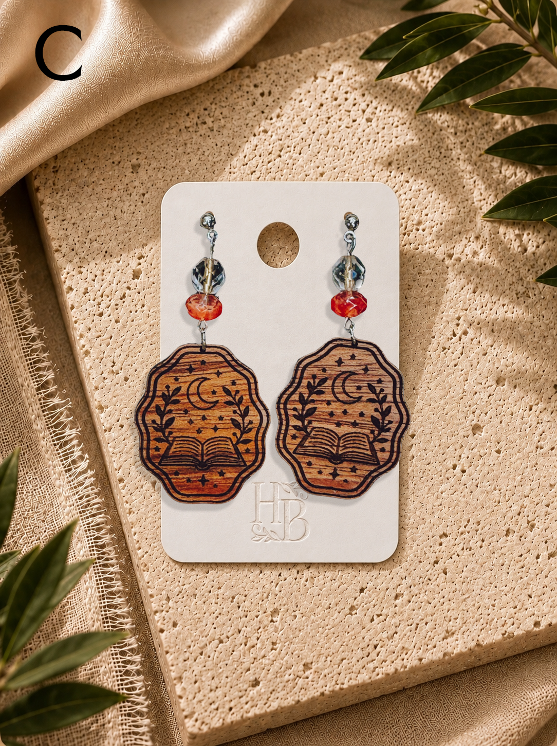 Moonlit Pages Earrings