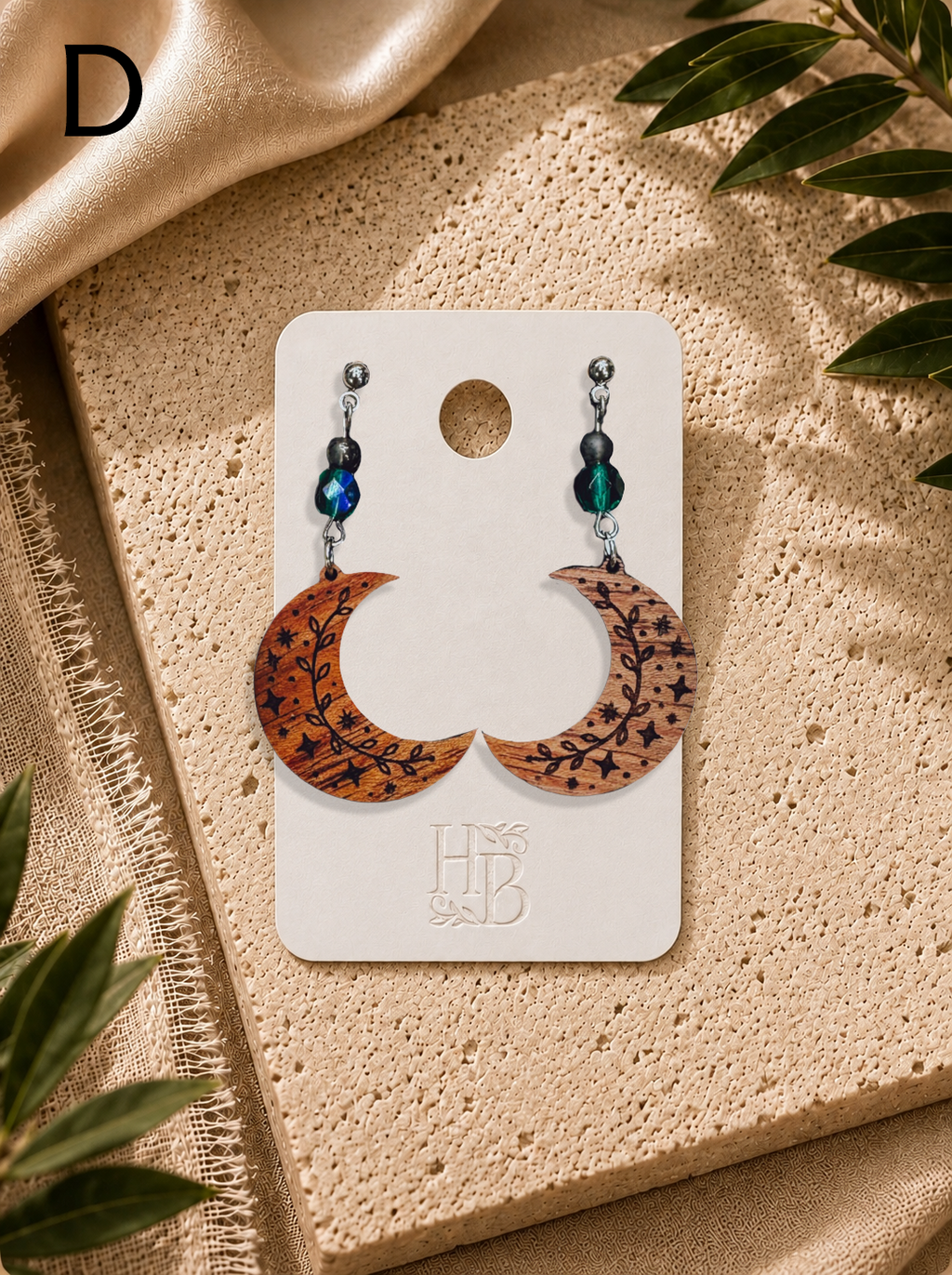 Moon & Vine Earrings