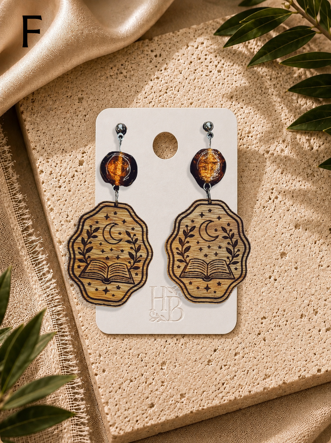 Moonlit Pages Earrings