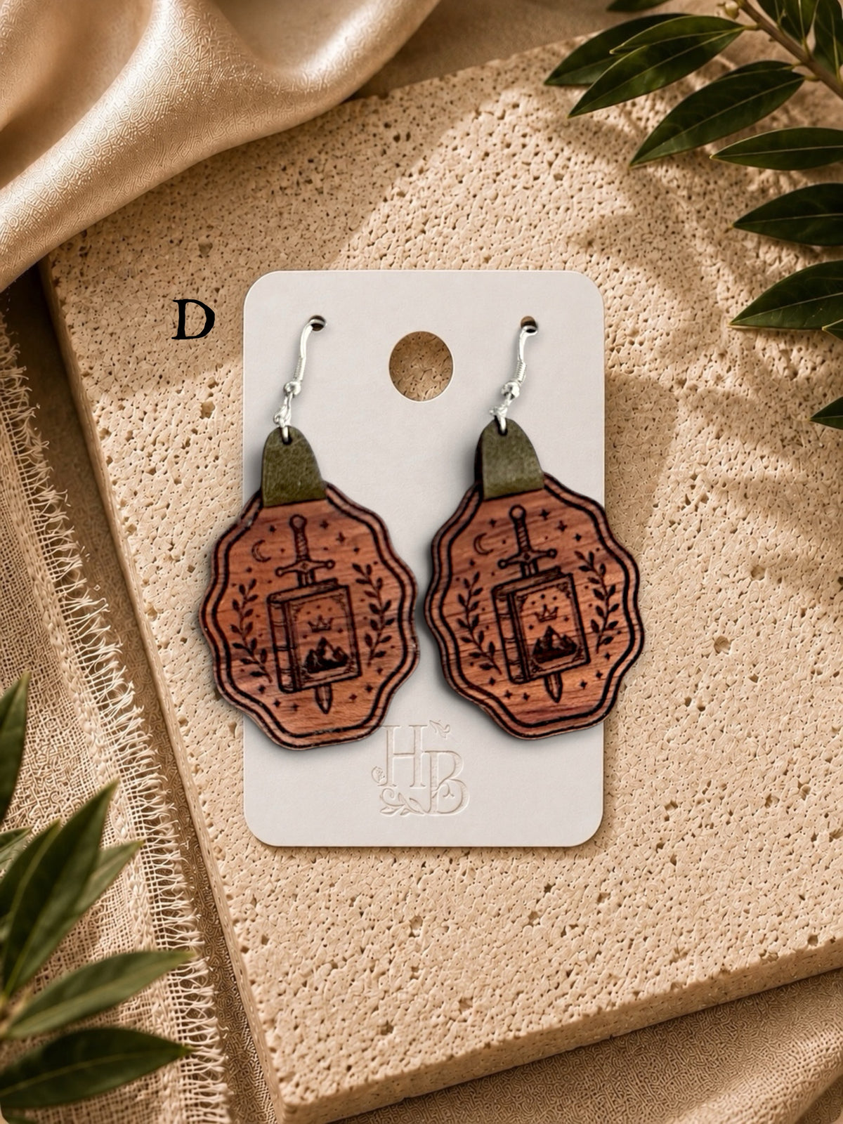 Sword & Story Earrings