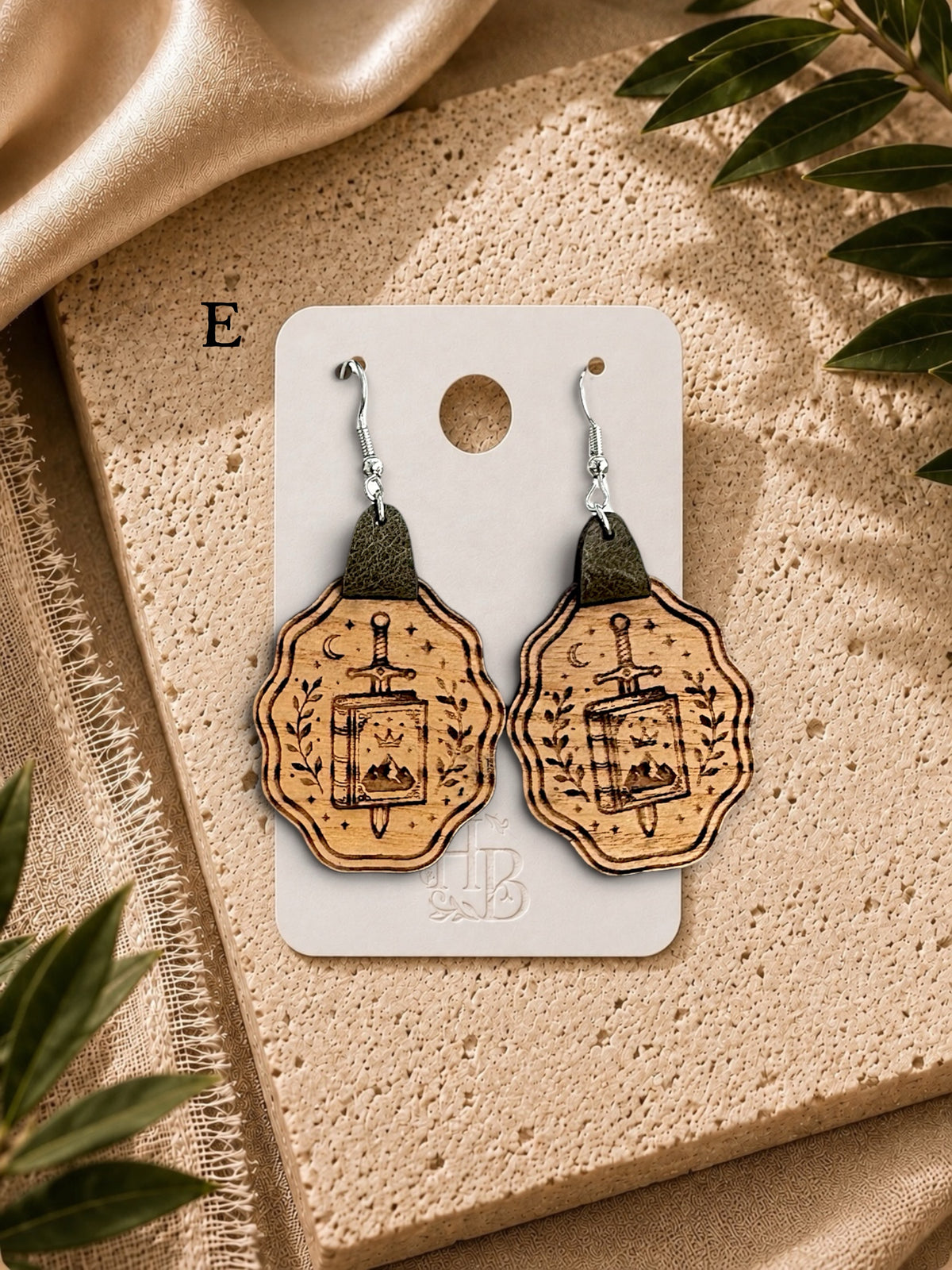 Sword & Story Earrings