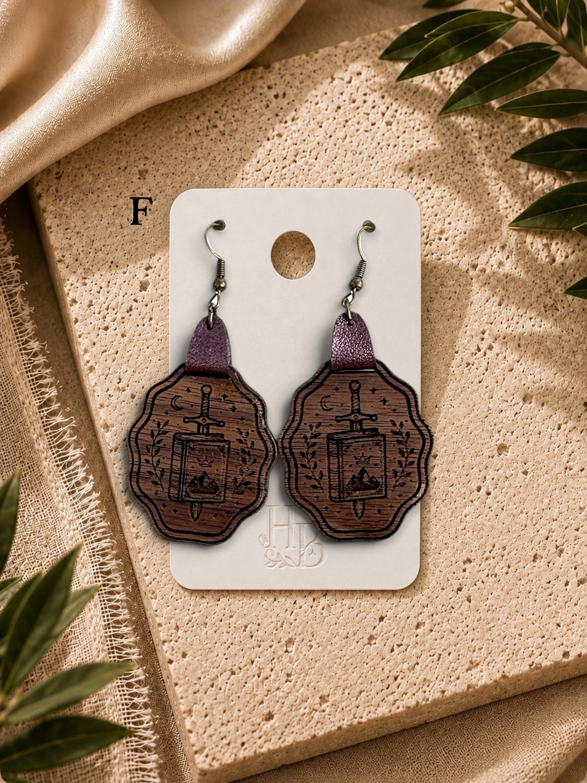 Sword & Story Earrings