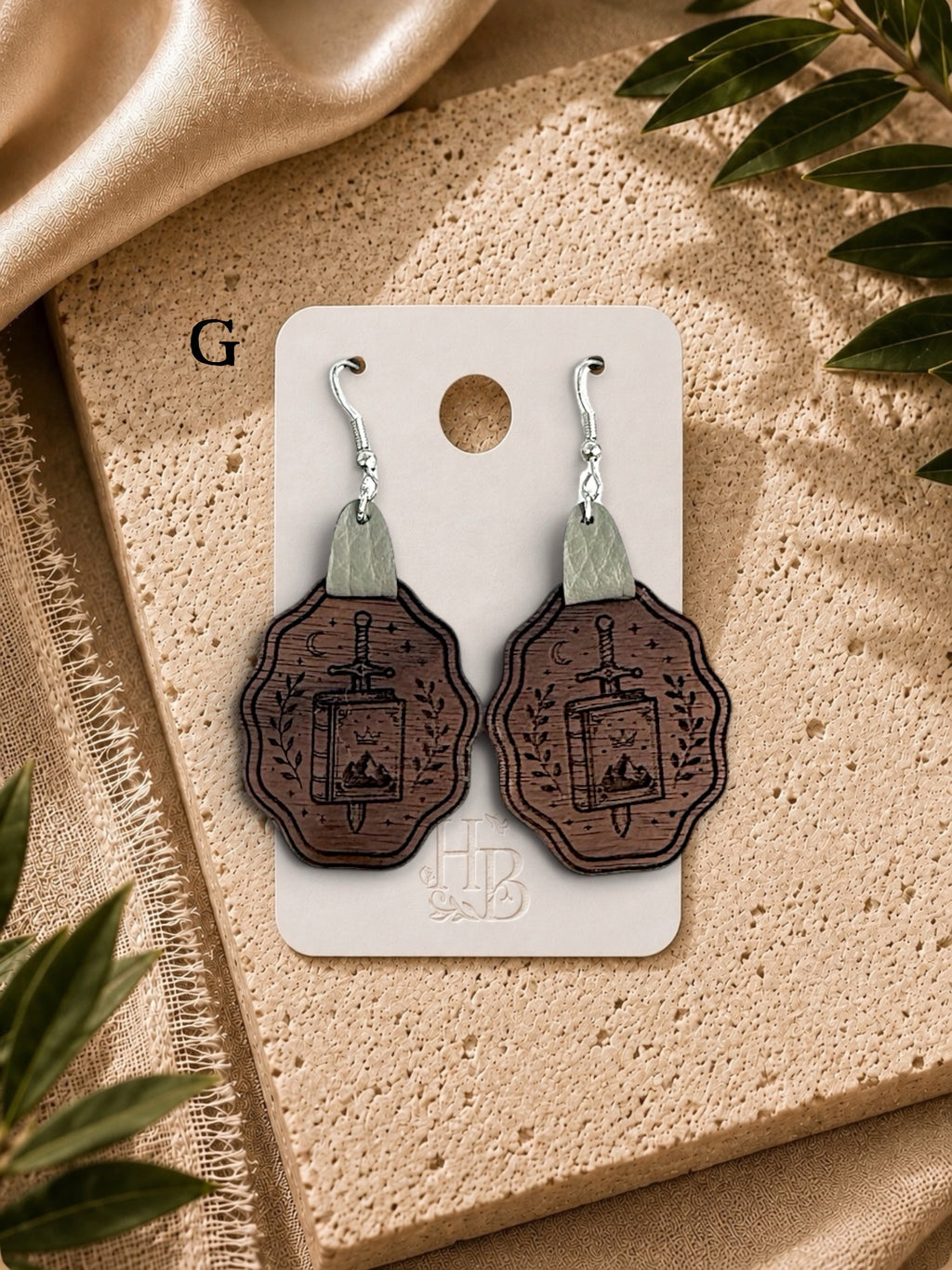 Sword & Story Earrings