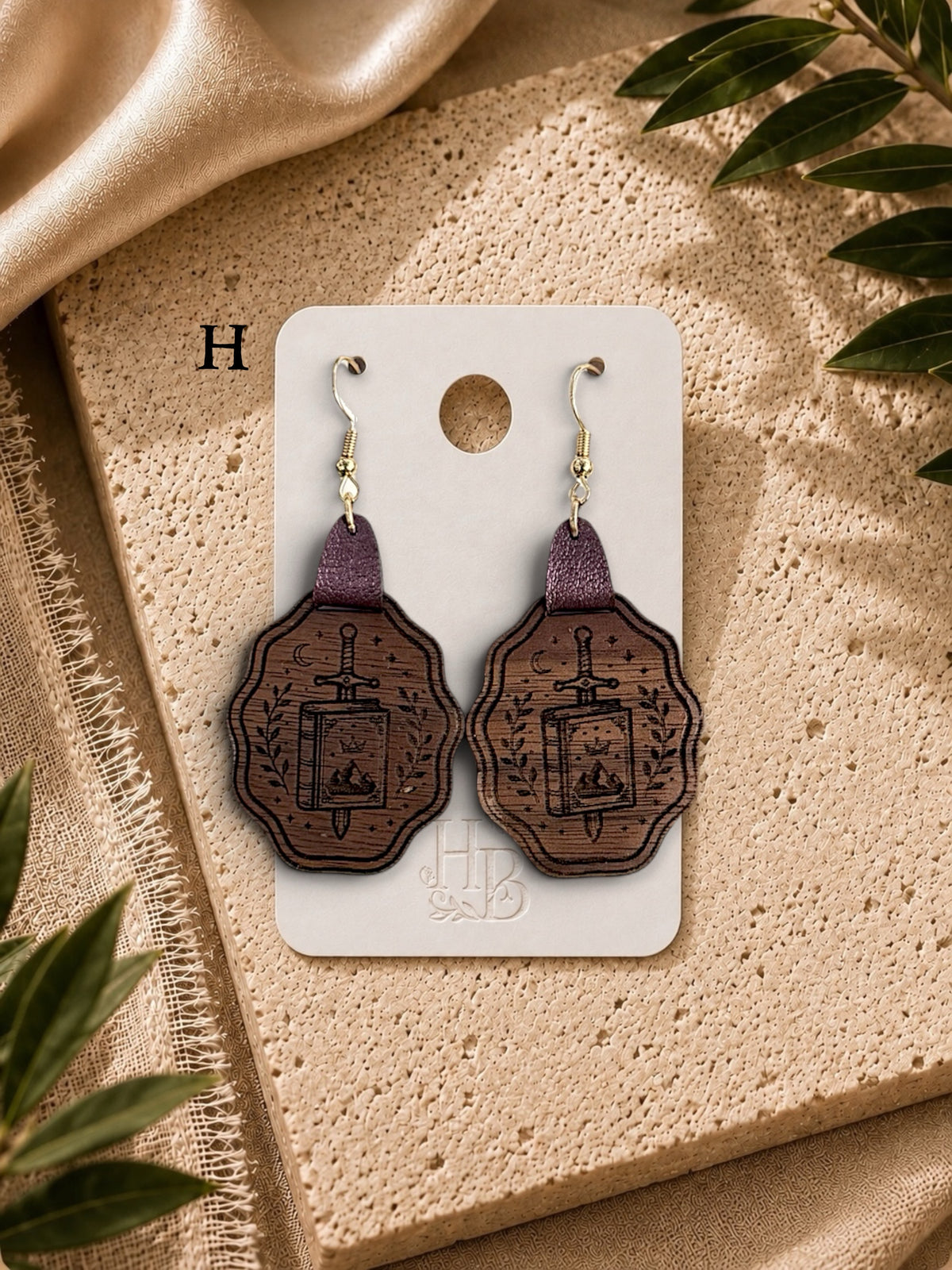 Sword & Story Earrings