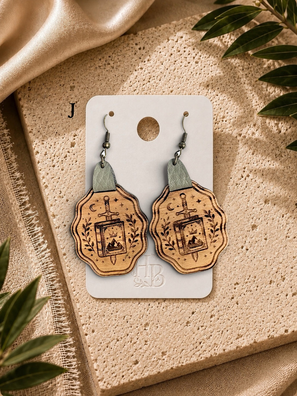 Sword & Story Earrings