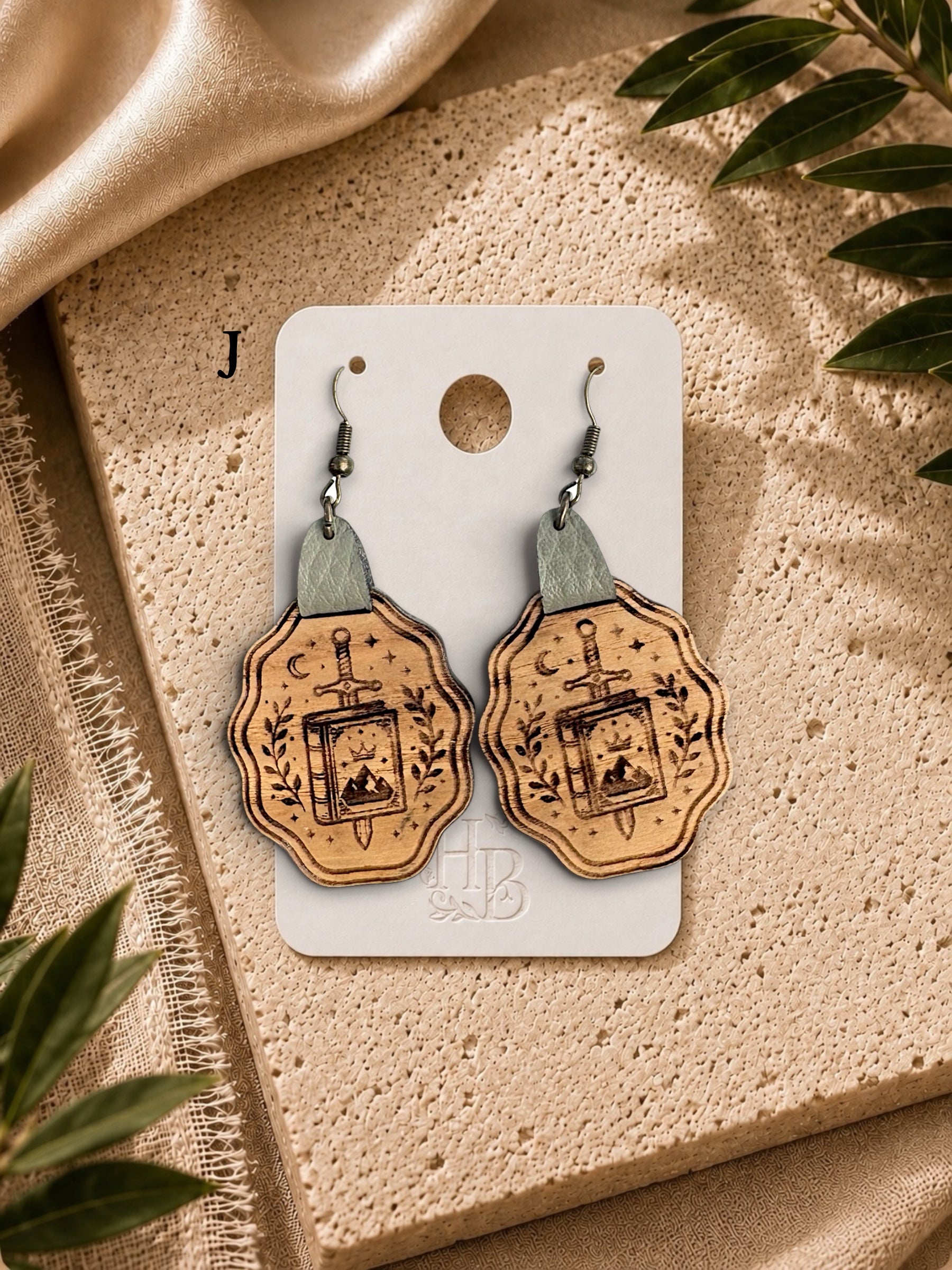 Sword & Story Earrings