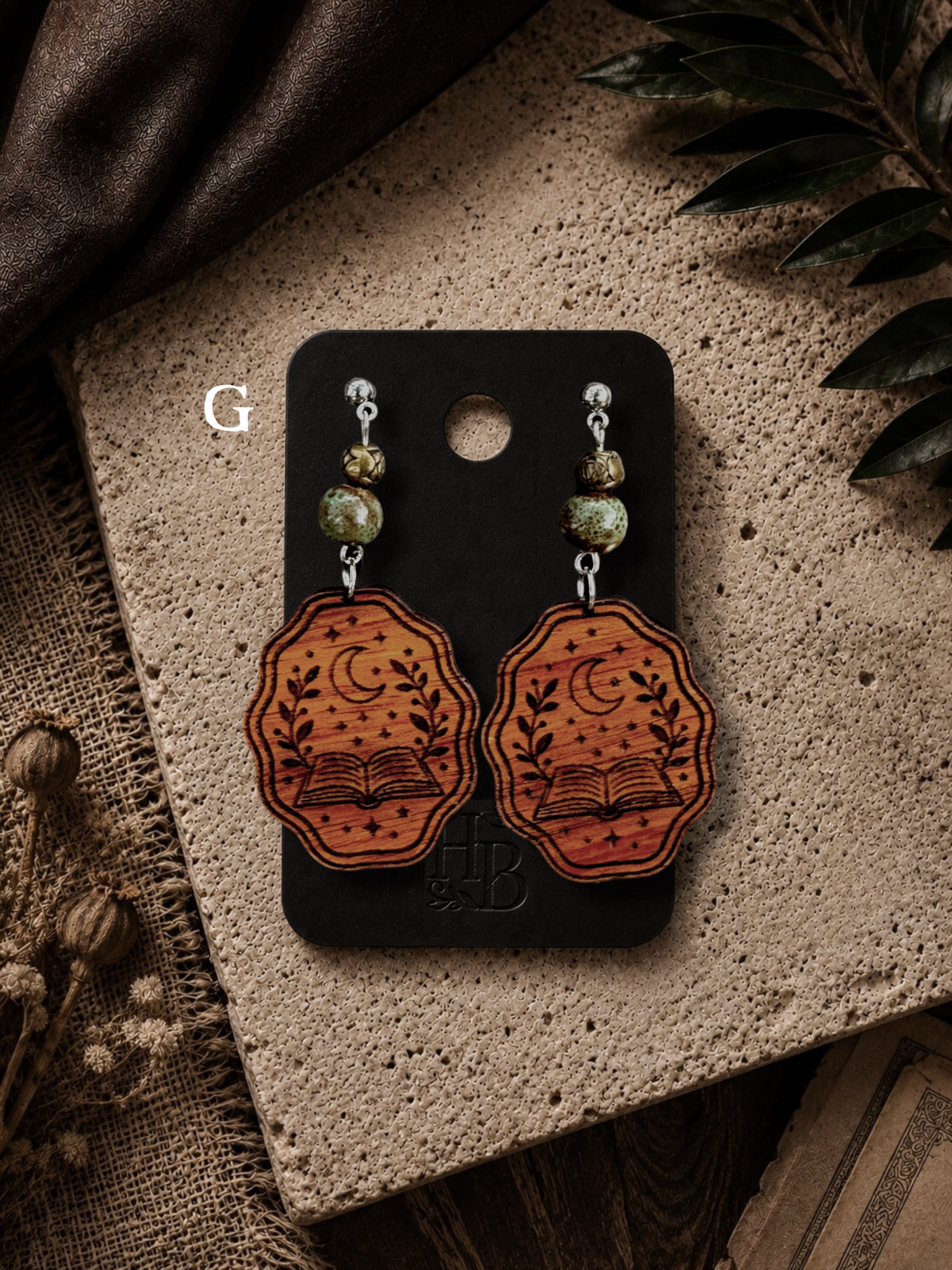Moonlit Pages Earrings