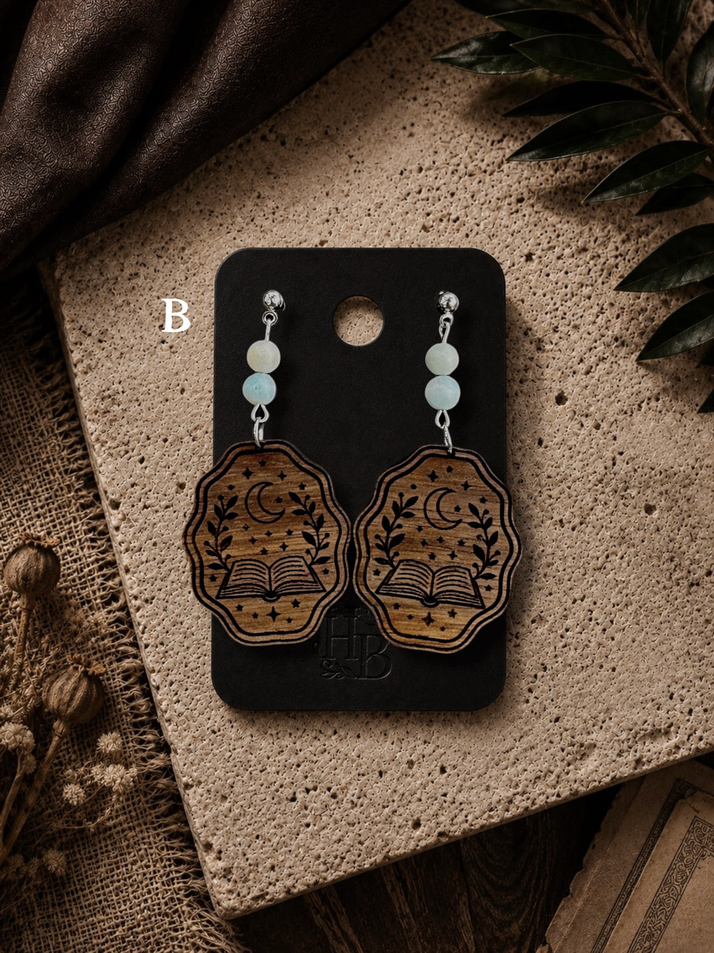 Moonlit Pages Earrings