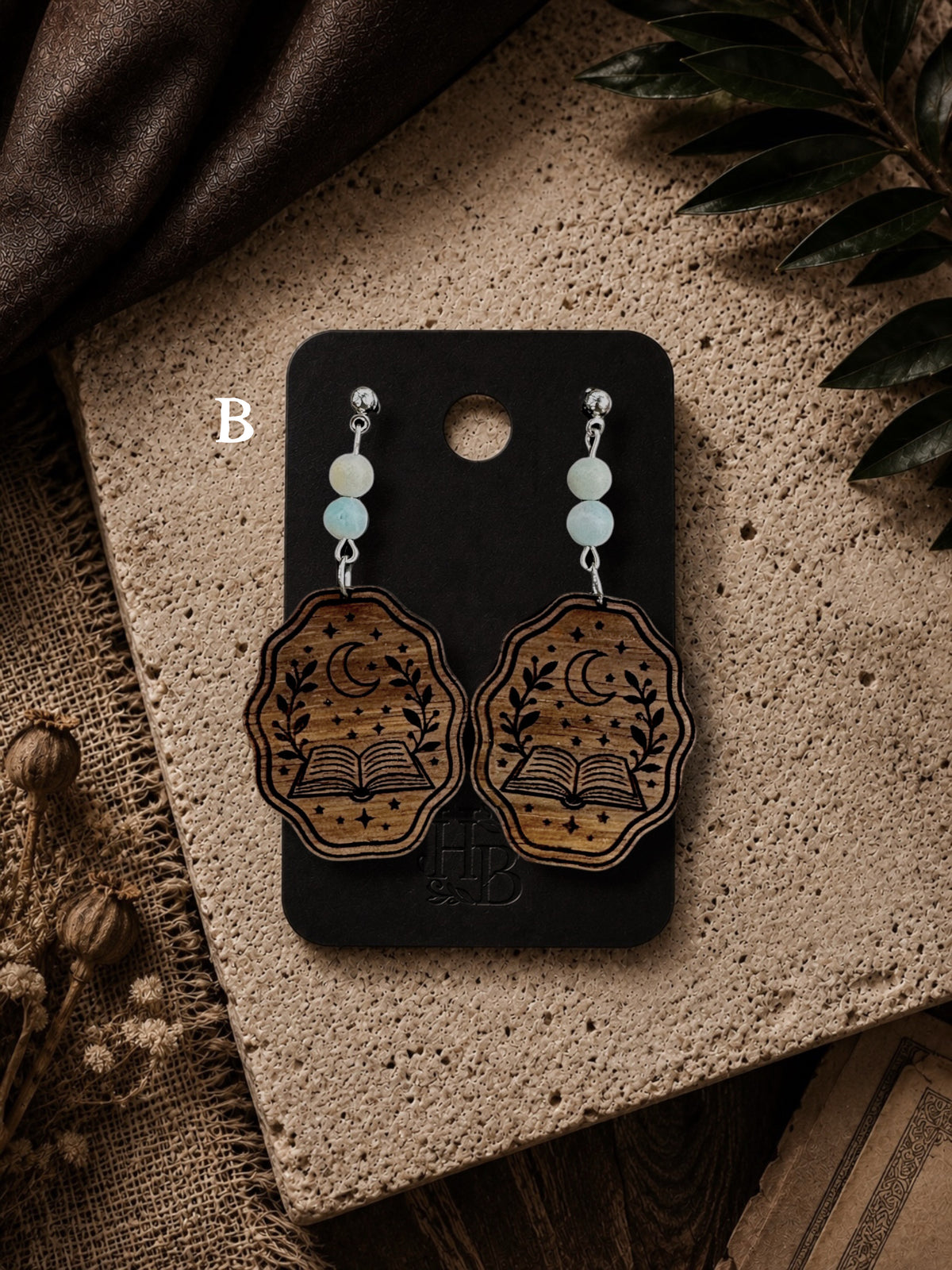 Moonlit Pages Earrings