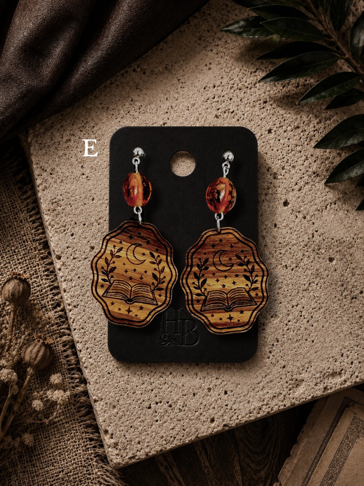 Moonlit Pages Earrings