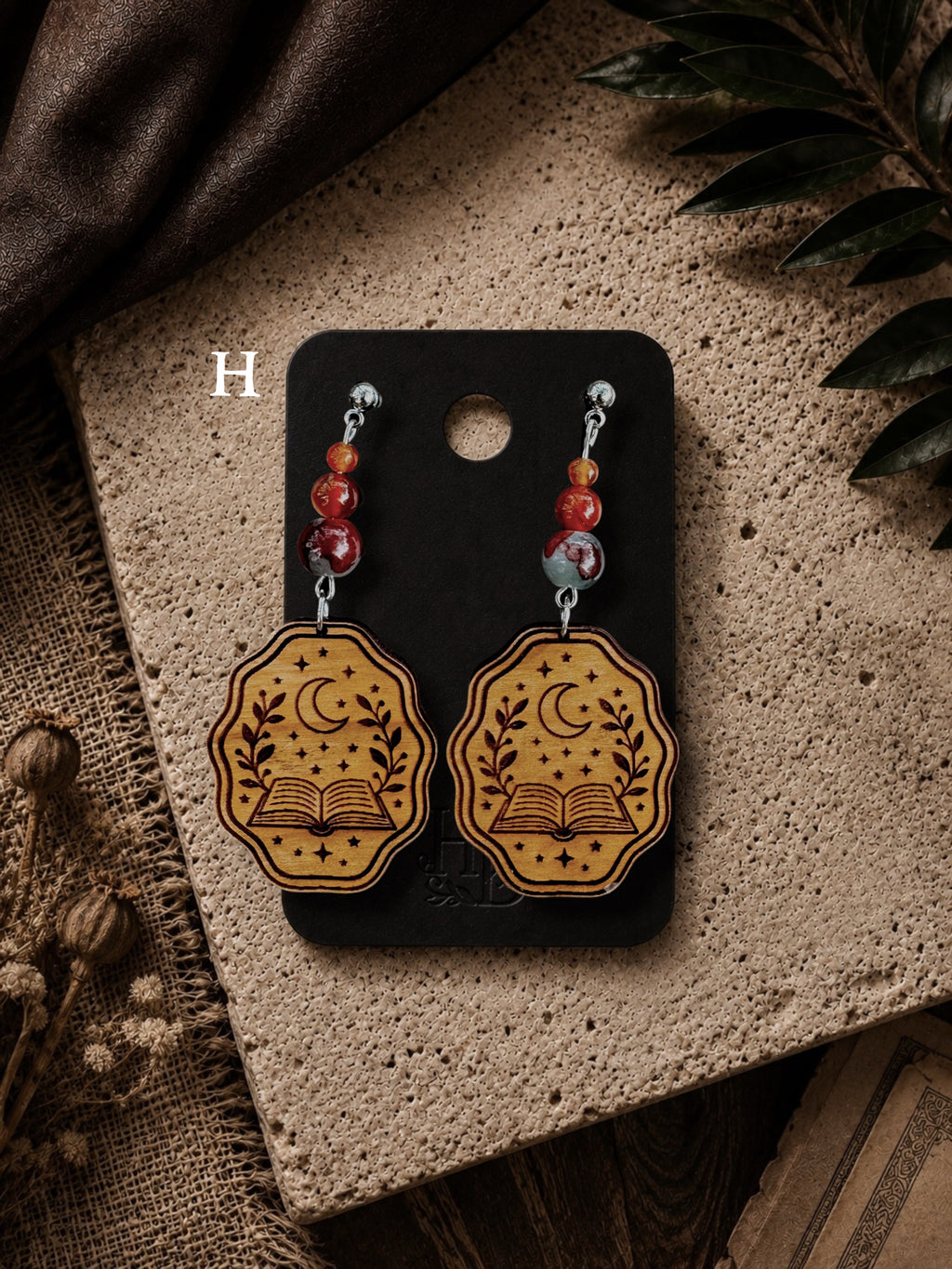Moonlit Pages Earrings