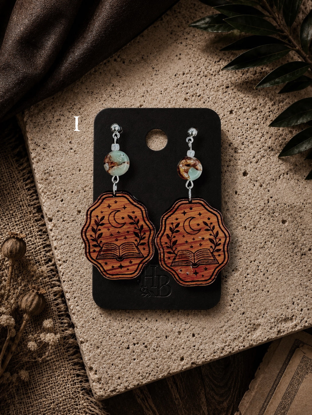 Moonlit Pages Earrings