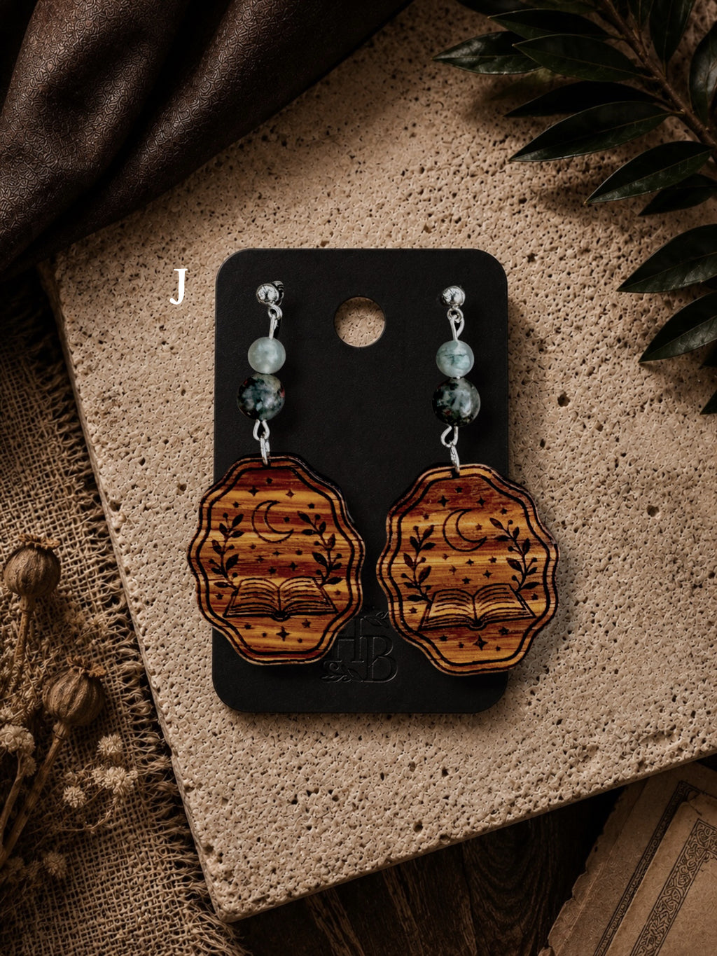 Moonlit Pages Earrings