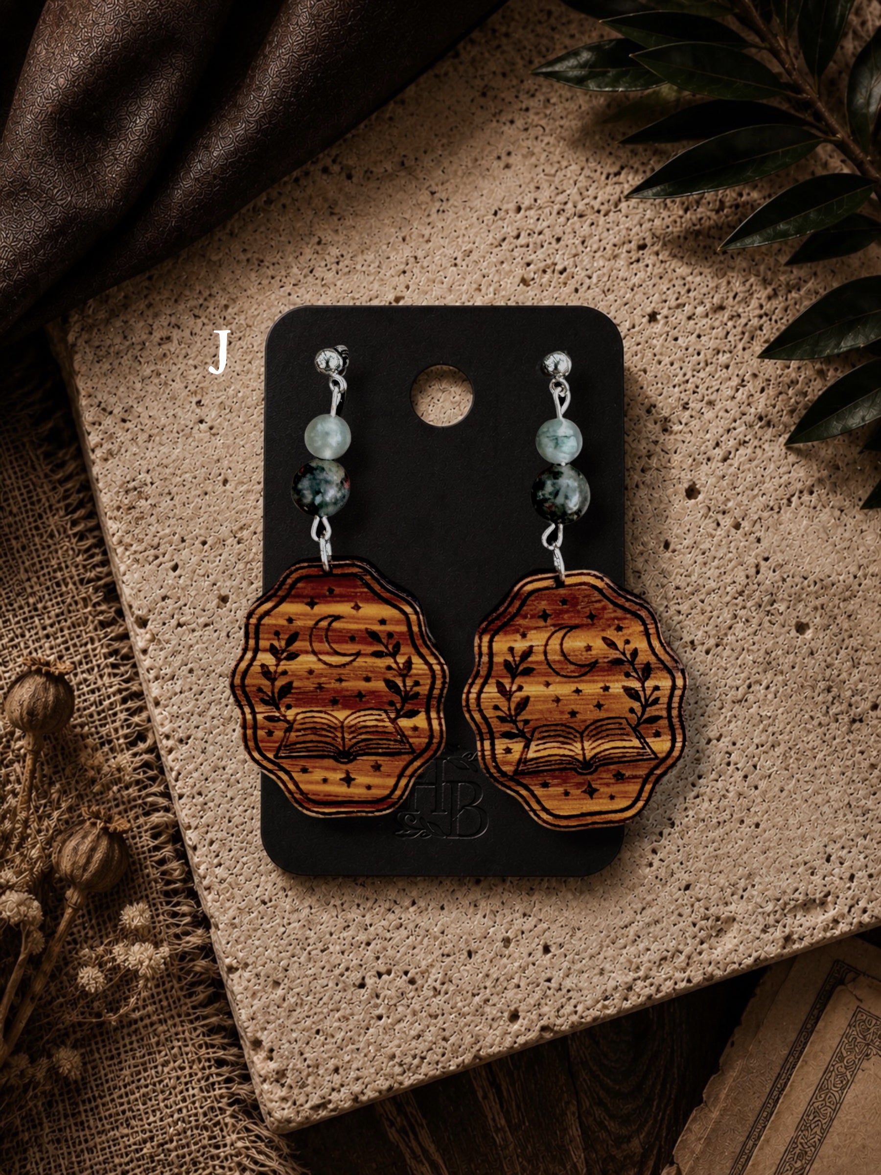 Moonlit Pages Earrings